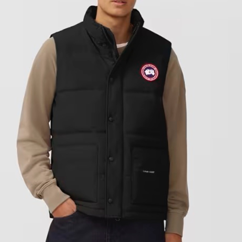 Canada Goose Men's Freestyle Crew Vest Black M NWT